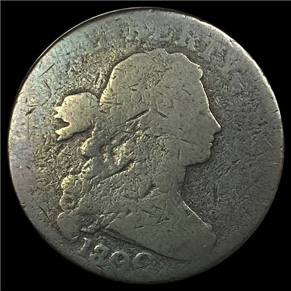 1800 Ovr 1798 Draped Bust Large Cent NICELY CIRC