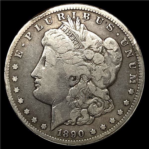 1890-CC Morgan Silver Dollar NICELY CIRCULATED