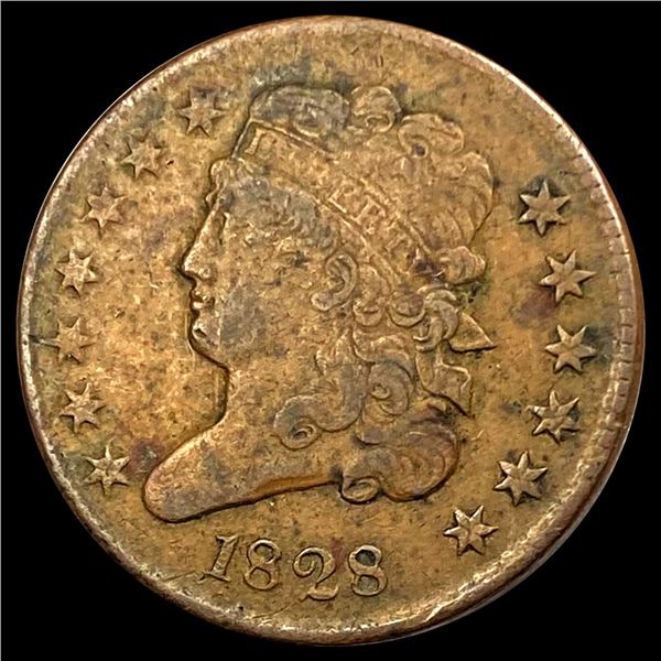 1828 Classic Head Half Cent NICELY CIRCULATED
