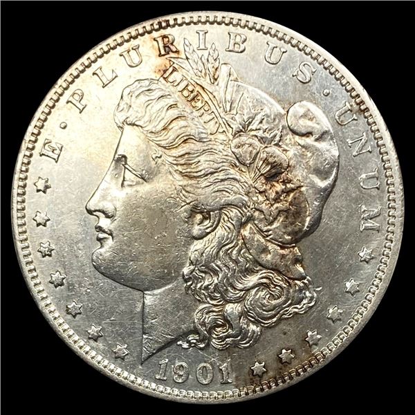 1901-S Morgan Silver Dollar NEARLY UNCIRCULATED