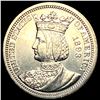 Image 1 : 1893 Isabella Silver Quarter UNCIRCULATED
