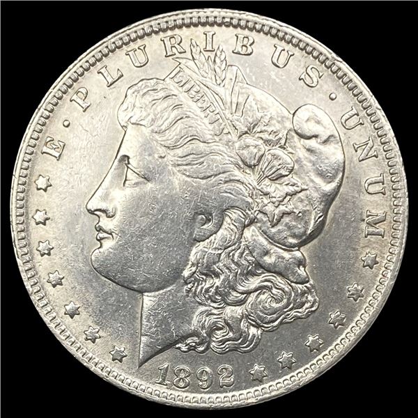 1892-O Morgan Silver Dollar ABOUT UNCIRCULATED