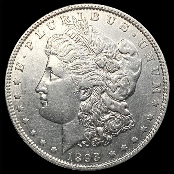 1893 Morgan Silver Dollar CLOSELY UNCIRCULATED