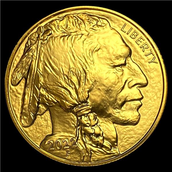 2022 Buffalo Gold $50 GEM BU