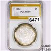 Image 1 : 1904 Morgan Silver Dollar PGA - MS64+