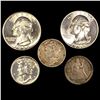 Image 1 : Misc Coins, x5 CLOSELY UNCIRCULATED