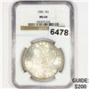 Image 1 : 1886 Morgan Silver Dollar NGC - MS64
