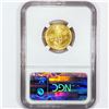 Image 2 : 1987-W Constitut $5 Gold Half Eagle NGC - MS70