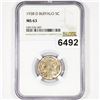Image 1 : 1938-D Buffalo Nickel NGC - MS63