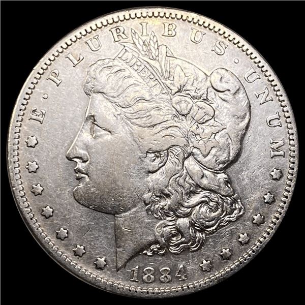 1884-S Morgan Silver Dollar ABOUT UNCIRCULATED