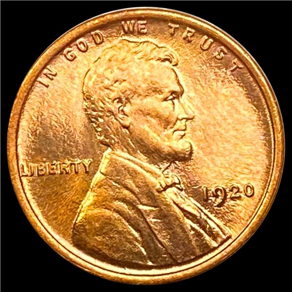 1920 RD Wheat Cent UNCIRCULATED