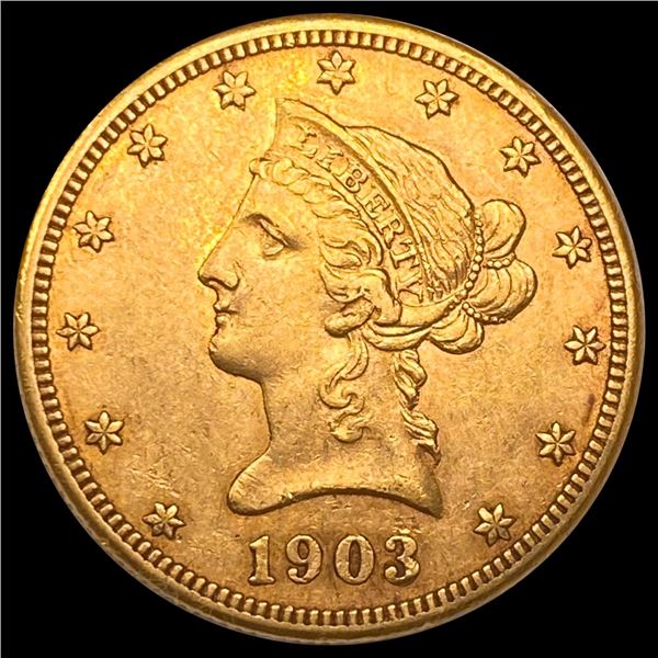 1903-S $10 Gold Eagle CLOSELY UNCIRCULATED