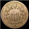 Image 1 : 1866 Shield Nickel LIGHTLY CIRCULATED