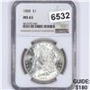 Image 1 : 1888 Morgan Silver Dollar NGC - MS63