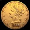 Image 1 : 1880 $10 Gold Eagle LIGHTLY CIRCULATED