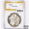 Image 1 : 1880-O Morgan Silver Dollar PGA - MS62+