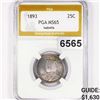 Image 1 : 1893 Isabella Columbian Quarter PGA - MS65