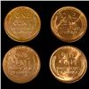 Image 2 : RD Wheat Cents, x4 UNCIRCULATED