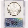 Image 2 : 1884-CC Morgan Silver Dollar PGA - MS65