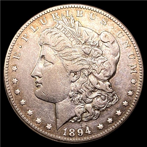 1894-S Morgan Silver Dollar ABOUT UNCIRCULATED