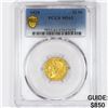 Image 1 : 1929 $2.50 Gold Quarter Eagle PCGS - MS61