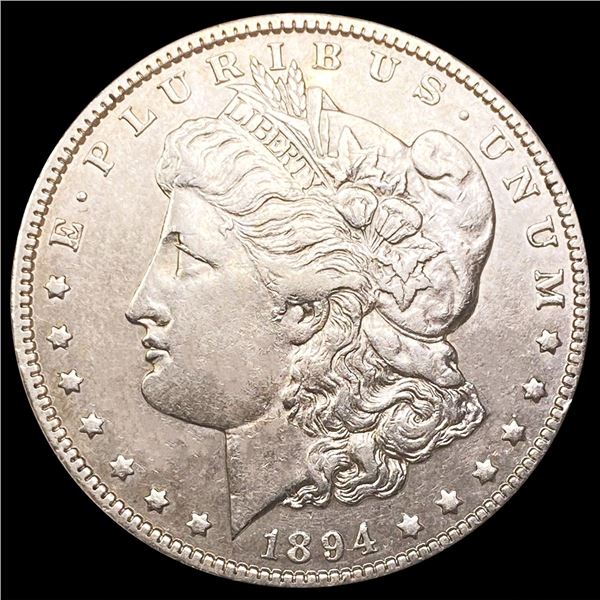 1894-O Morgan Silver Dollar NEARLY UNCIRCULATED