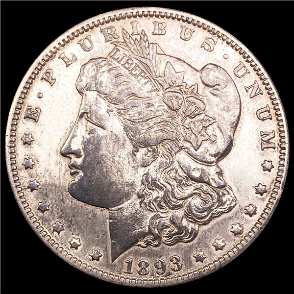 1893-O Morgan Silver Dollar NEARLY UNCIRCULATED