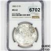 Image 1 : 1883-O Morgan Silver Dollar NGC - MS62