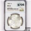 Image 1 : 1900 Morgan Silver Dollar NGC - MS62