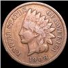 Image 1 : 1908-S Indian Head Cent ABOUT UNCIRCULATED
