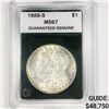 Image 1 : 1888-S Morgan Silver Dollar GG - MS67