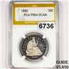 Image 1 : 1880 Seated Liberty Half Dollar PGA - PR64 DCAM