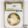 Image 1 : 1883-CC Morgan Silver Dollar PCI - MS63 PL
