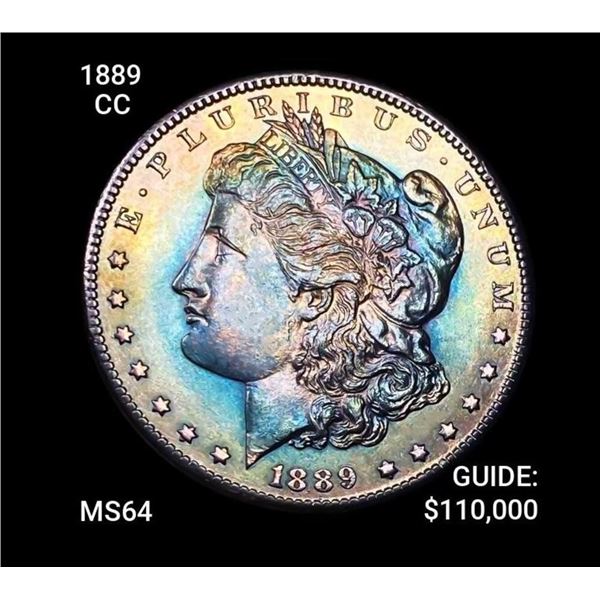 1889-CC Morgan Silver Dollar CHOICE BU