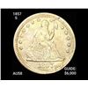 Image 1 : 1857-S Seated Liberty Quarter CHOICE AU
