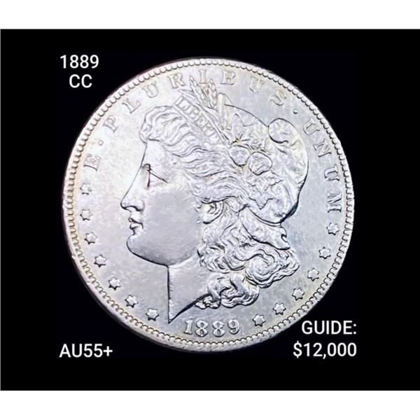 1889-CC Morgan Silver Dollar CHOICE AU