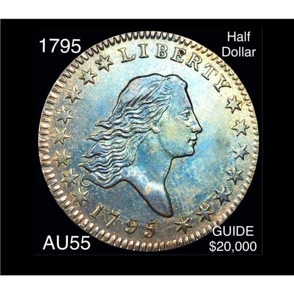 1795 Flowing Hair Half Dollar CHOICE AU