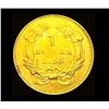 Image 2 : 1855-C Rare Gold Dollar CHOICE BU