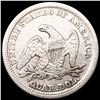 Image 2 : 1855 Seated Liberty Quarter NICELY CIRCULATED