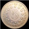 Image 2 : 1867 Shield Nickel NEARLY UNCIRCULATED