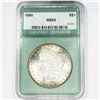 Image 1 : 1890 Morgan Silver Dollar NTC - MS65