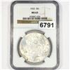 Image 1 : 1922 Silver Peace Dollar NGC - MS63