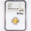 Image 1 : 1916 McKinley Gold Dollar NGC - MS64