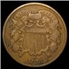 Image 2 : 1870 Two Cent Piece ABOUT UNCIRCULATED