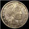 Image 1 : 1898 Barber Half Dollar ABOUT UNCIRCULATED