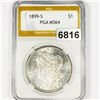 Image 1 : 1899-S Morgan Silver Dollar PGA - MS64