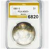 Image 1 : 1881-S Morgan Silver Dollar PGA - MS65+
