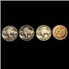 Image 2 : (4) Misc Coins LIGHTLY CIRCULATED