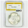 Image 1 : 1928-S Silver Peace Dollar PGA - MS64
