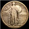 Image 1 : 1924 Standing Liberty Quarter LIGHTLY CIRCULATED